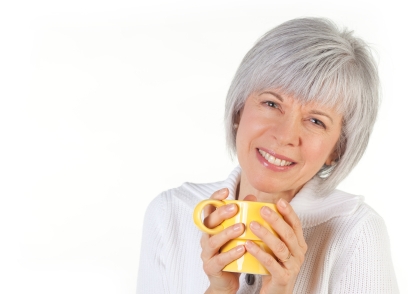 Senior woman considering Medicare supplement